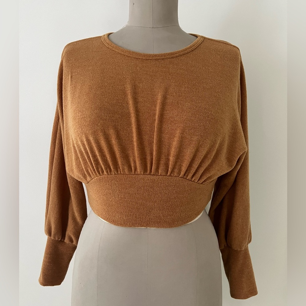 Women’s top from PAPERMOON in size S in tan/Brown
